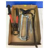 Klein Cutters, Crowbar and Saws Lot