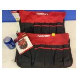 Pair of Husky Bucket Jockeys, Tool Bags