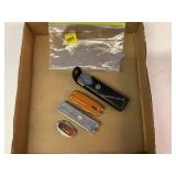 Mini Knife and Leatherman Tool Set Lot