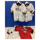 Boys Bike Athletic T Shirts Lot