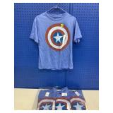 Boys Marvel T Shirts Size L