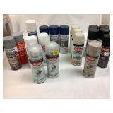 Assorted Spray Paint Lot
