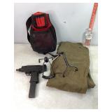Military Duffel Bag, Browning Mesh Bag & Misc