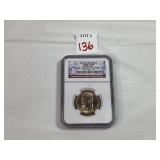 2007P $1 UNC John Tyler Coin First Day of Issue