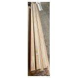 30- 12'x 1 1/2'x 2 1/2' Chair Rail