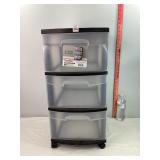 Sterilite 3 Drawer Cart