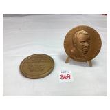 Eisenhower/Nixon, Nixon Bronze Inauguration Medals
