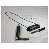 Necklace Knife & Pocket Knife