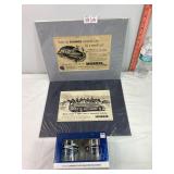 Matted Car Ads & Ford GT Glasses