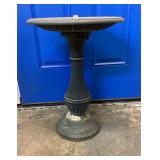 Metal Birdbath Approx 24' Tall
