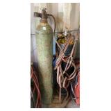 Acetylene Tanks, Cutting Torch and Gauges