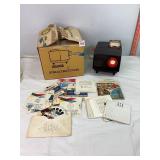 View-Master Projector and Reels- Works