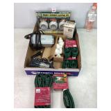 Radioshack Inverter, Ext Cords. Lights & Misc