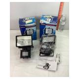 2 Kingcraft 150watt Floodlight w/Motion Detector