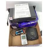 Alpine CD Remote Changer, CD Player & Misc
