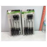 2 - Pittsburgh 6pc Screwdriver Sets