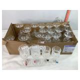 Assorted Stemmed Glasses