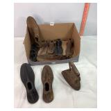 Vtg Shoe Lasps & Iron
