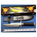 Frost Cutlery Hunting Knife w/ Sheath