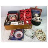 Gravy Boat, Bell, Cookie Cutters, Mugs & Misc