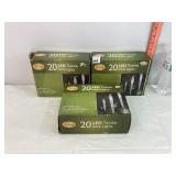 3 - 20ct Twinkle Icicle Lights