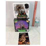 Spooky Town Lemax Cooking up a Ghoul