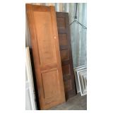 2 Solid Wood Doors 24'x80' & 30'x77'