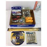 Stud Sensors, Saw Blade, Drill Bit & Misc