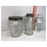 Lidded Glass Jars