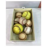 Softballs & Baseballs