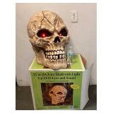 21' Skull w/Light Up LED Eyes and Sound