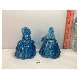 Weaton Carnival Glass Southern Belle Ladies