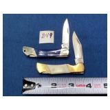 Comanche and Frost Cutlery Pocket Knife