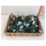 White C9 Frosted Lights