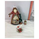 Jim Shore Santa & Ornaments