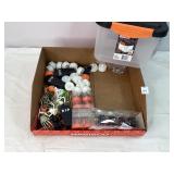 Lighted Votives & Halloween Decor