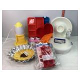 Cake Molds, Trays, Rival Snowcone Maker, Misc