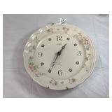 Pfaltzgraff New Haven Quartz Clock Batt Op
