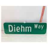 Diehm Way Sign