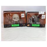 Spooky Town Lemax Skull Archway & the Gatekeeper