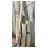 Carpet Remnants & 72'x48' Blind