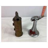 Wolf Whistler Horn & Vtg Torch