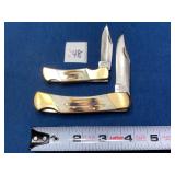 Bear Hunter and Commanche Pocket Knife