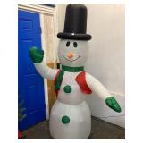 Illuminated Inflatable 7' Snowman