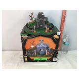 Spooky Town Lemax Hillside Mausoleum