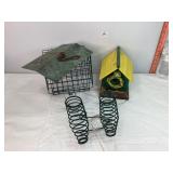 John Deere Birdhouse & Suet Feeders