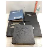 Card Binders with Assorted Sports Cards