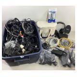 Assorted Cords & Electronics