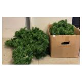 Approx 4 White Lighted Garlands