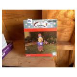 4' Airblown Inflatable 4th July Bear